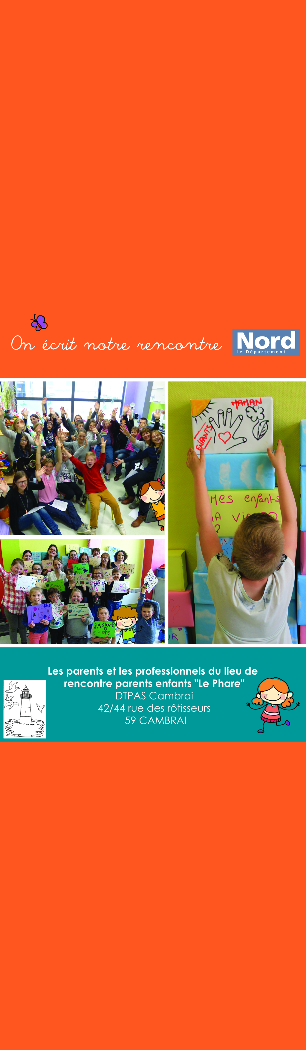 2. On écrit notre rencontre