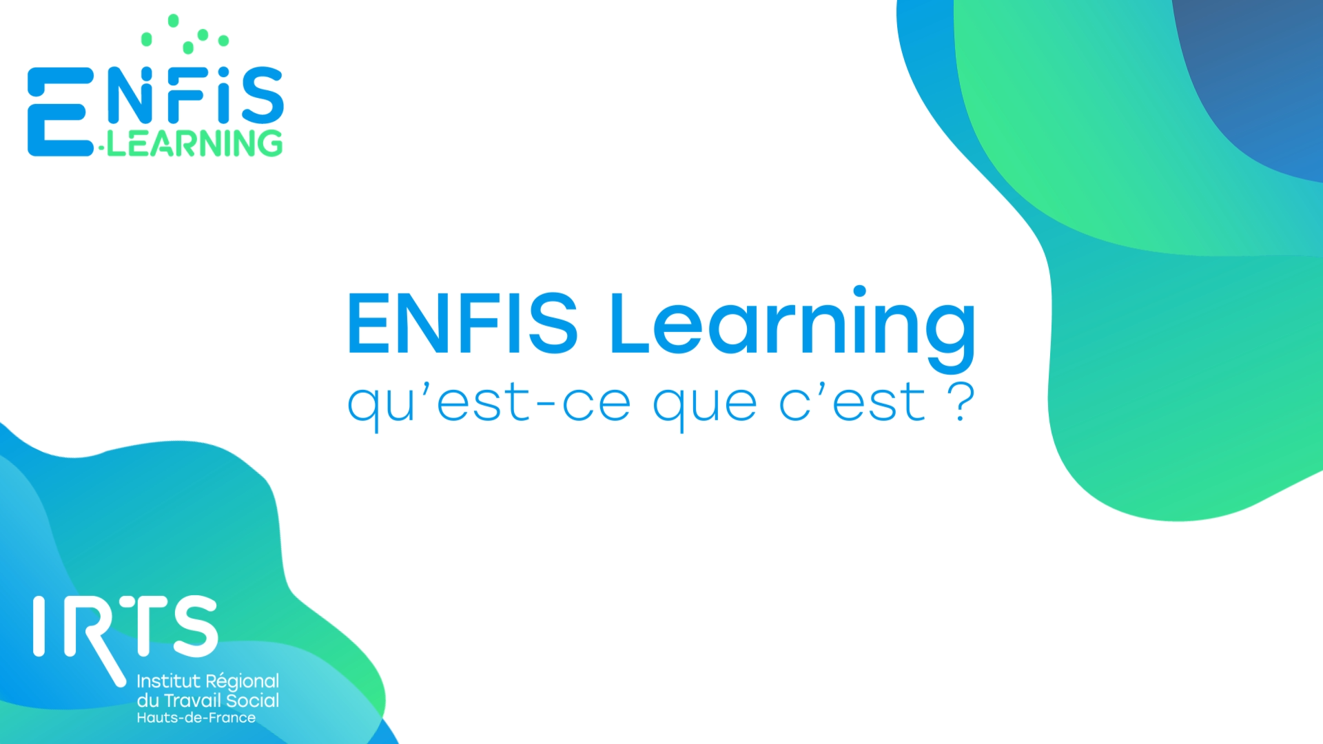 Tutoriel ENFIS Learning 2021