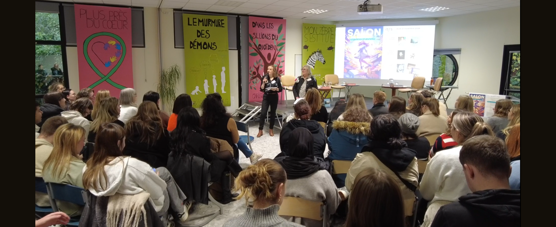 Salon des écritures singulières et plurielles 2024 - IRTS Site Grand Littoral