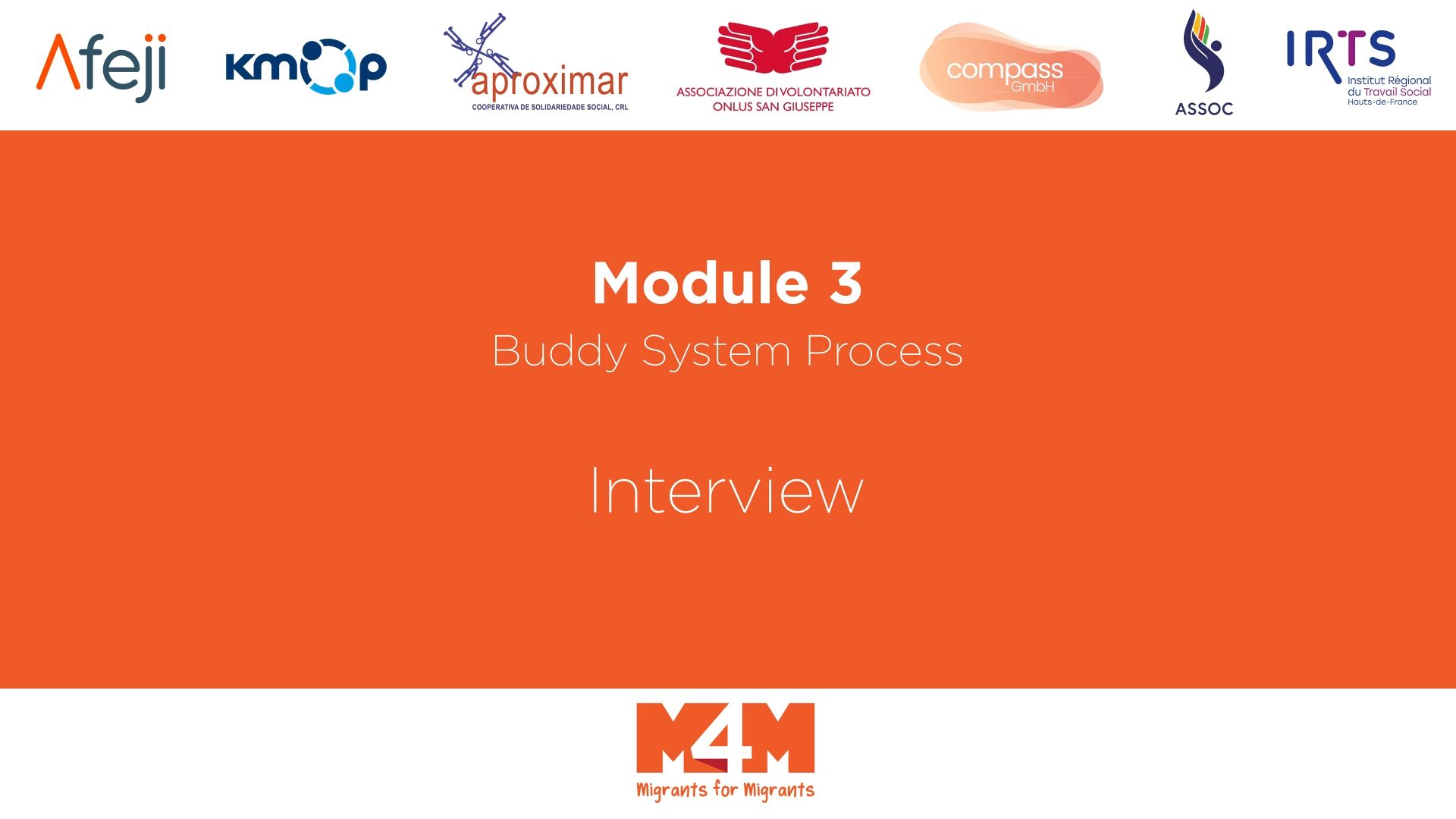 M4M - Module 3 Capsule 2 - Buddy Sessions