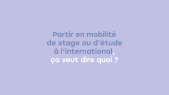 thumbnail of medium Partir en mobilité de stage ou d'étude à l'international, ça veut dire quoi ?